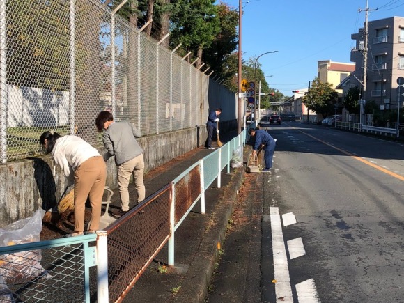 11月第2週目、第3週目の地域清掃