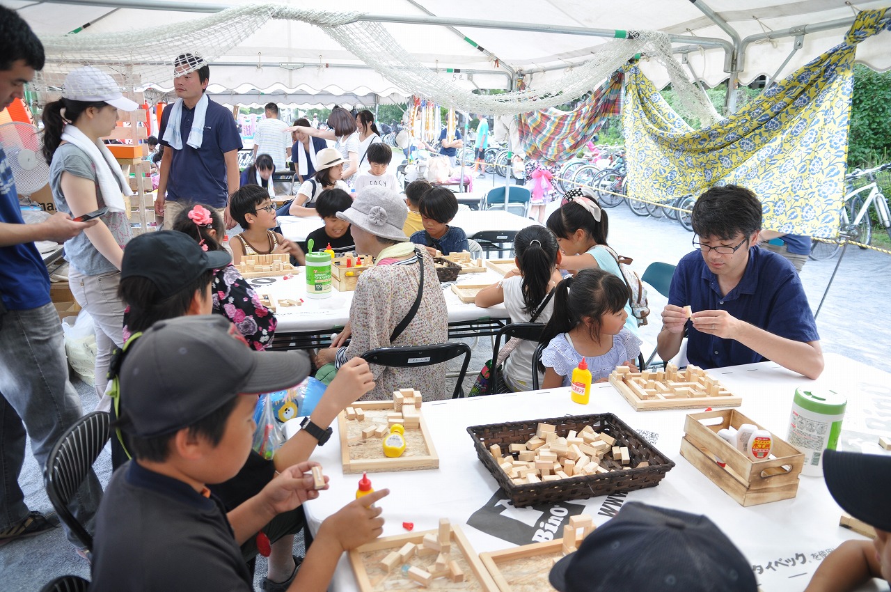 第15回鶴ケ丘夏祭りに『ワークショップ』を出店します！ 写真